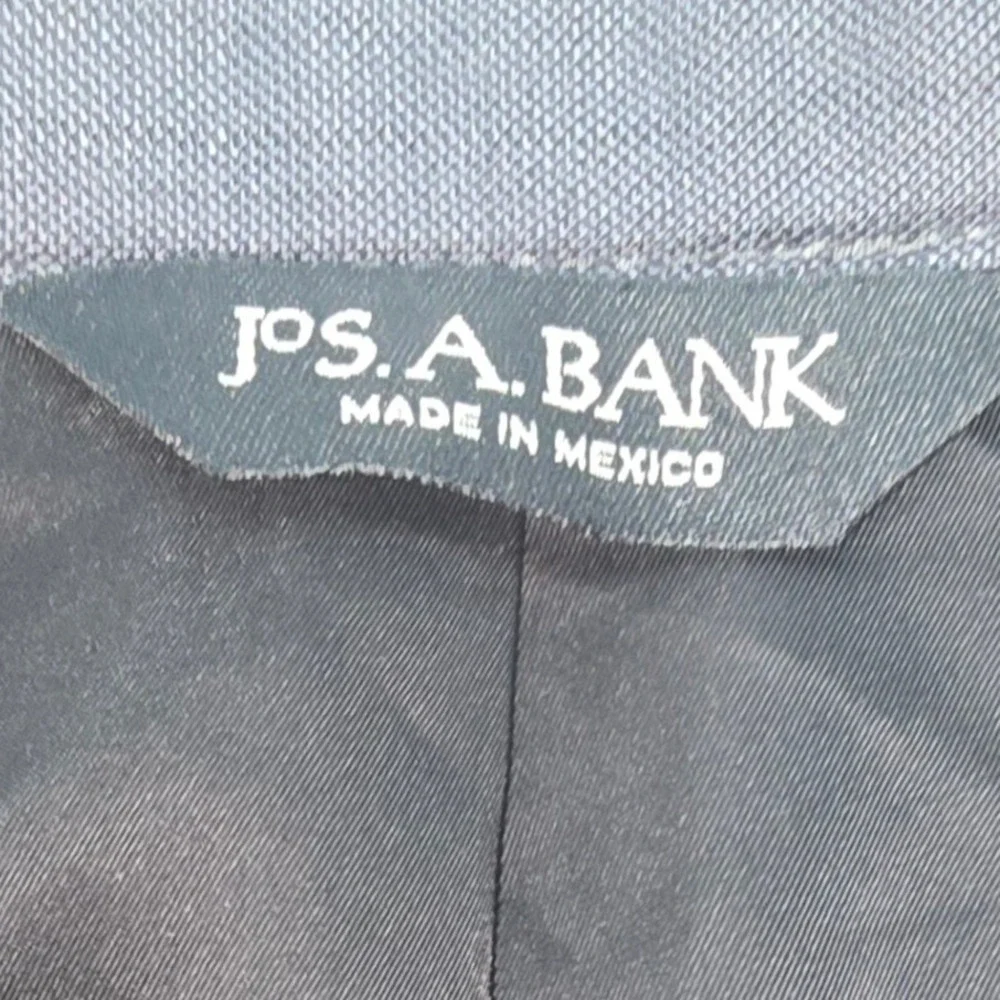 Jos. A. Bank Traveler's Collection Metropolitan Slim Fit 100% Wool Blazer 40L